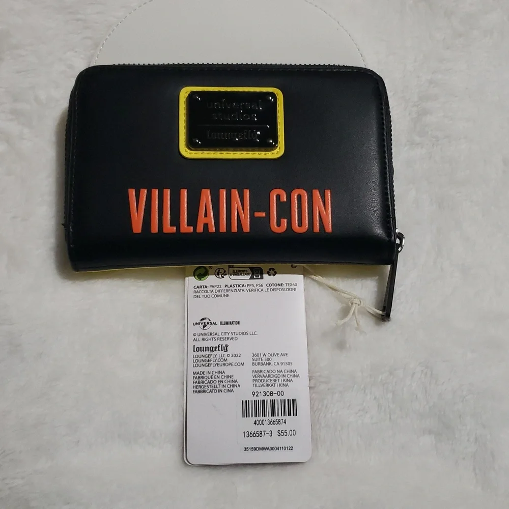 Minions‎ Wallet - Yellow, Gray and black.